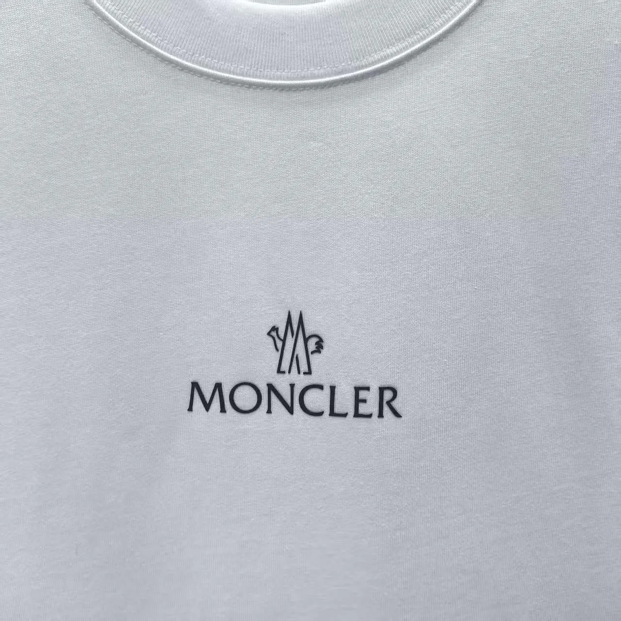 MONCLE* 2026 New Arrival logo t Same Style Size S M L XL XXL Black White
